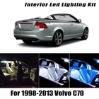 Для Volvo C70 873 542 Кабриолет 1998-2012 2013 Canbus без ошибок автомобиля светодиодный интерьер светильник лампы Автомобильный светильник ing аксессуары