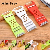 multifunction carrot grater for vegetables cutter garlic fruits peeler potatoes slicer tools for kitchen gadgets and accessories