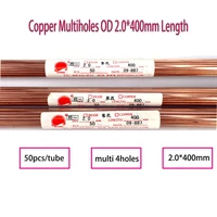 edm drill ziyang copper electrode tubes multihole 4holes 2 0400mm for edm drilling hole machine