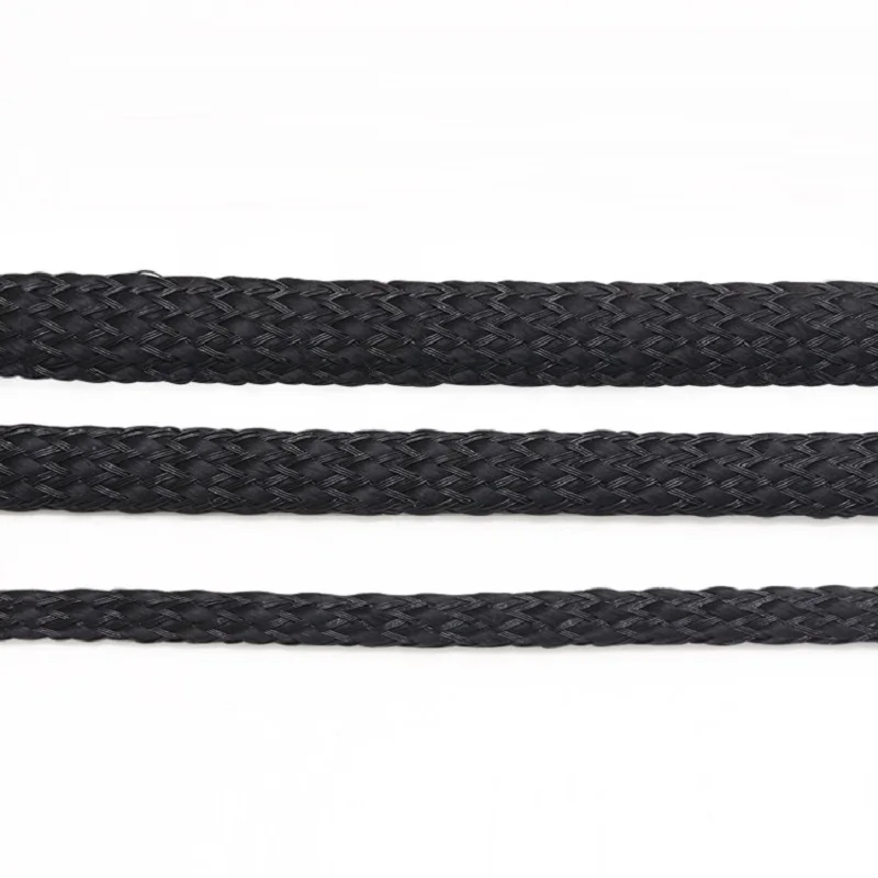 8 мм плетеная ПП хлопковая пряжа + ПЭТ расширяемая кабельная защита 3/5/10 метров|wire