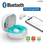 Перезаряжаемые цифровые беспроводные слуховые аппараты с Bluetooth, портативный мини-усилитель звука