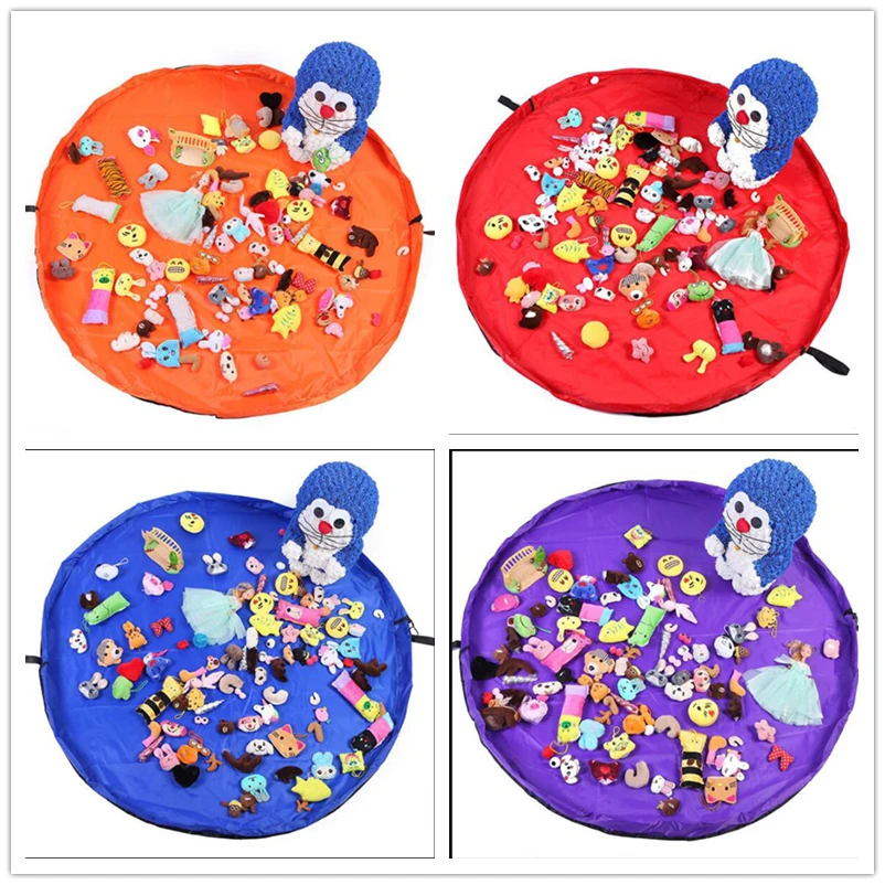 Child Toys Game Toy Beam New Portable Fast Storage Bag Pocket Large Practical Waterproof Organizer | Дом и сад