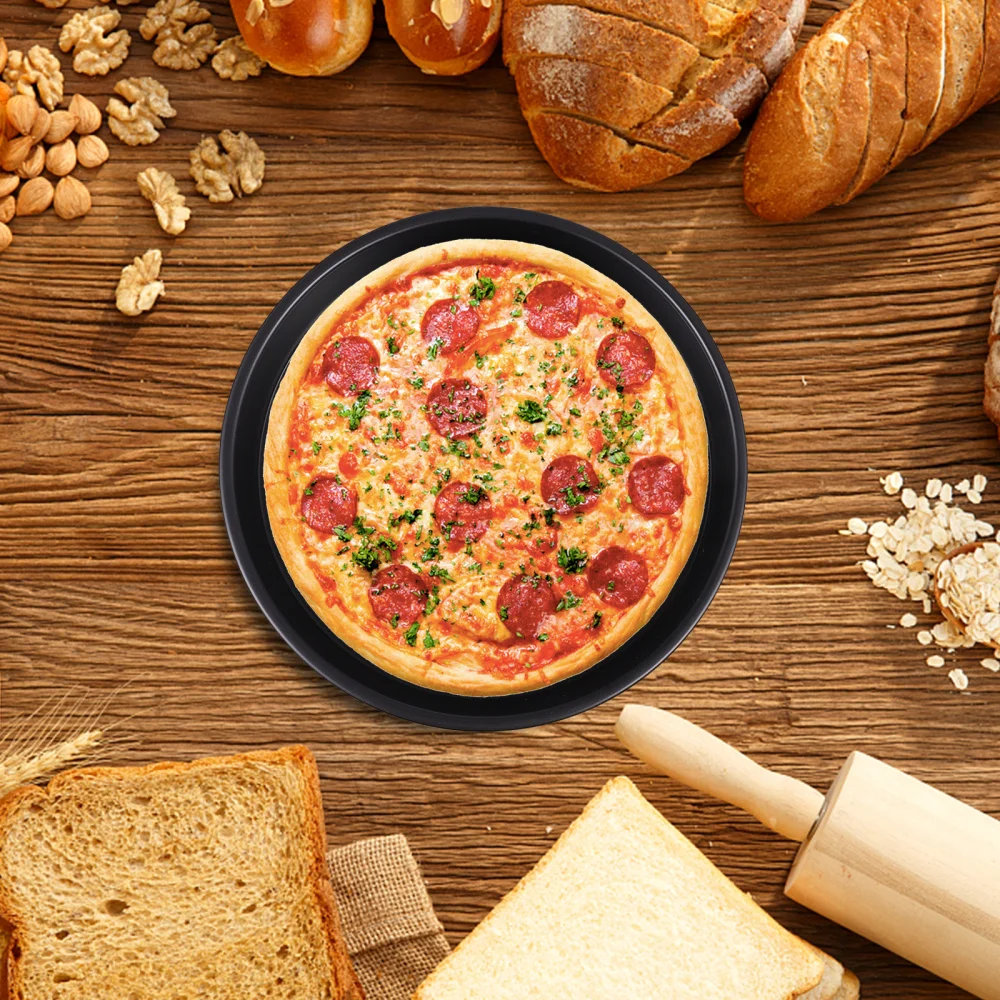 

2PCS/Set Kitchen Air Fryer Pan Non-stick 6 inch Pizza Plate Cake Accessory