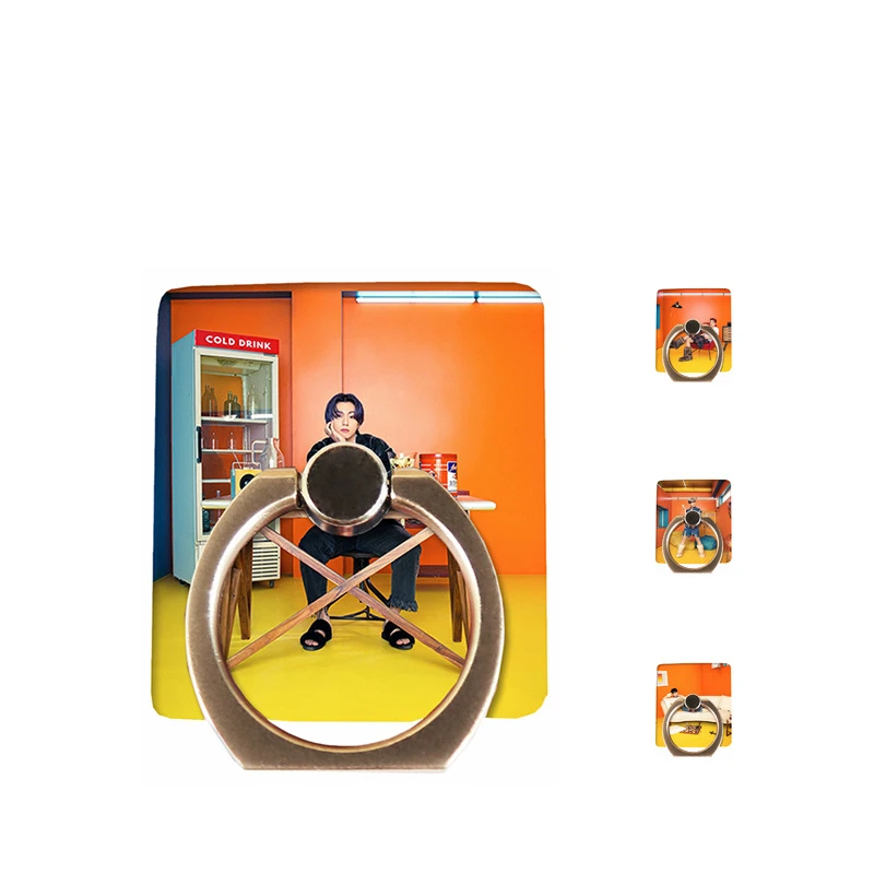 

Держатель для телефона оптом Kpop Bangtan Boys масло персики версия разрешения на танцевальное кольцо подставка держатель подарки