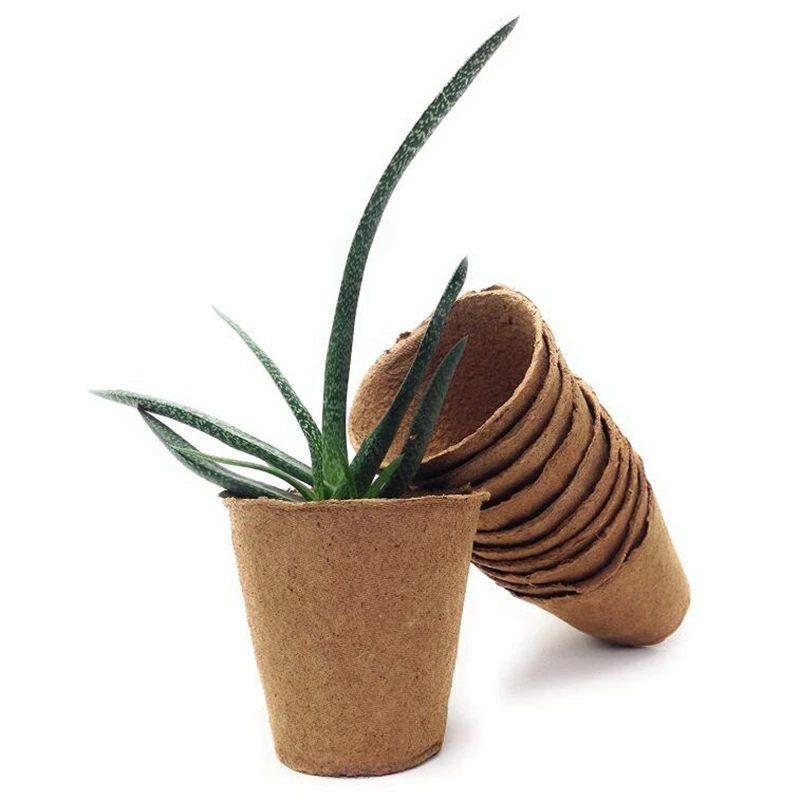 102 пачка торфа горшки для сада поднос рассады 3 дюйма Экологичные органические