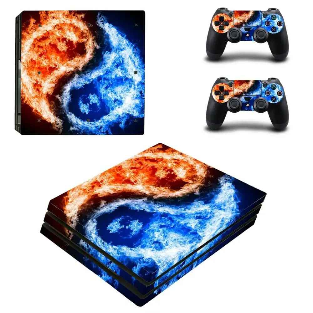 PS4 Pro Тай Чи Стикеры s PS 4 Play station из винила и кожи домашнего декора для Игровые