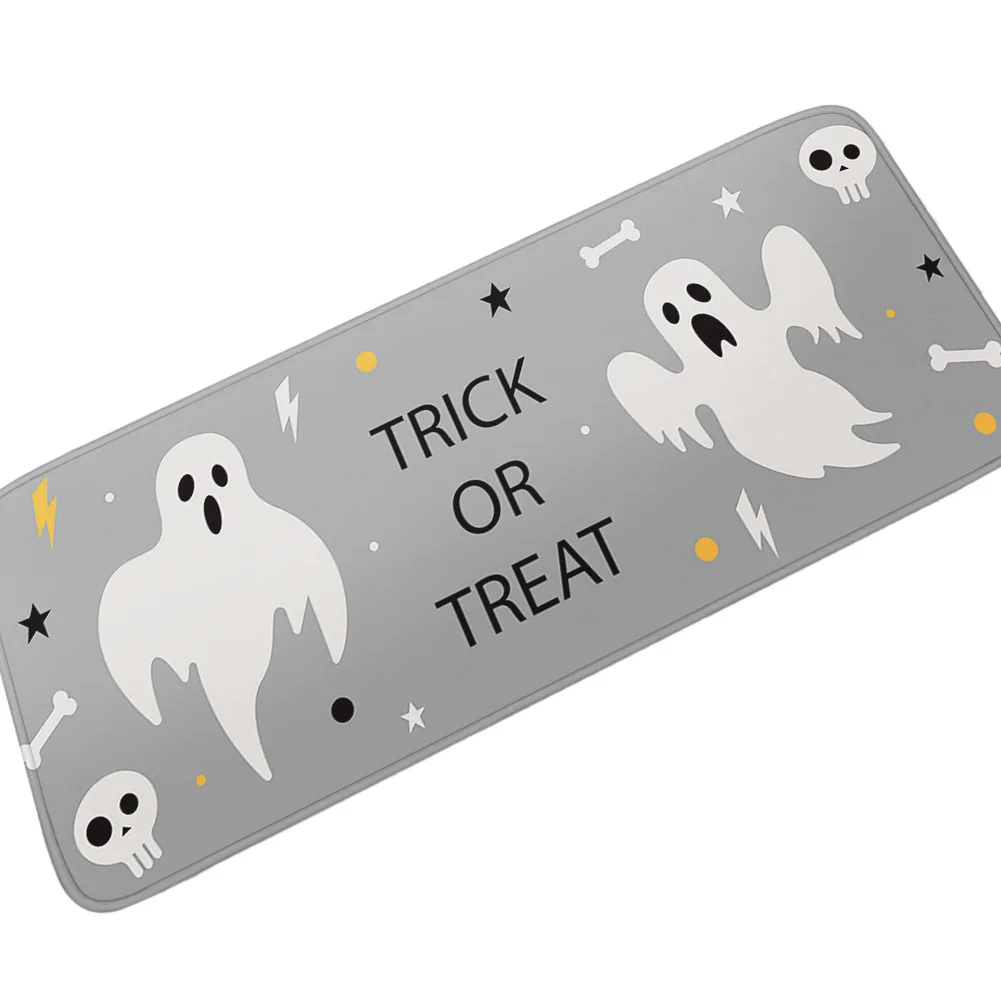 Ковер для Хэллоуина длинный прямоугольный кухонный ковер Нескользящий