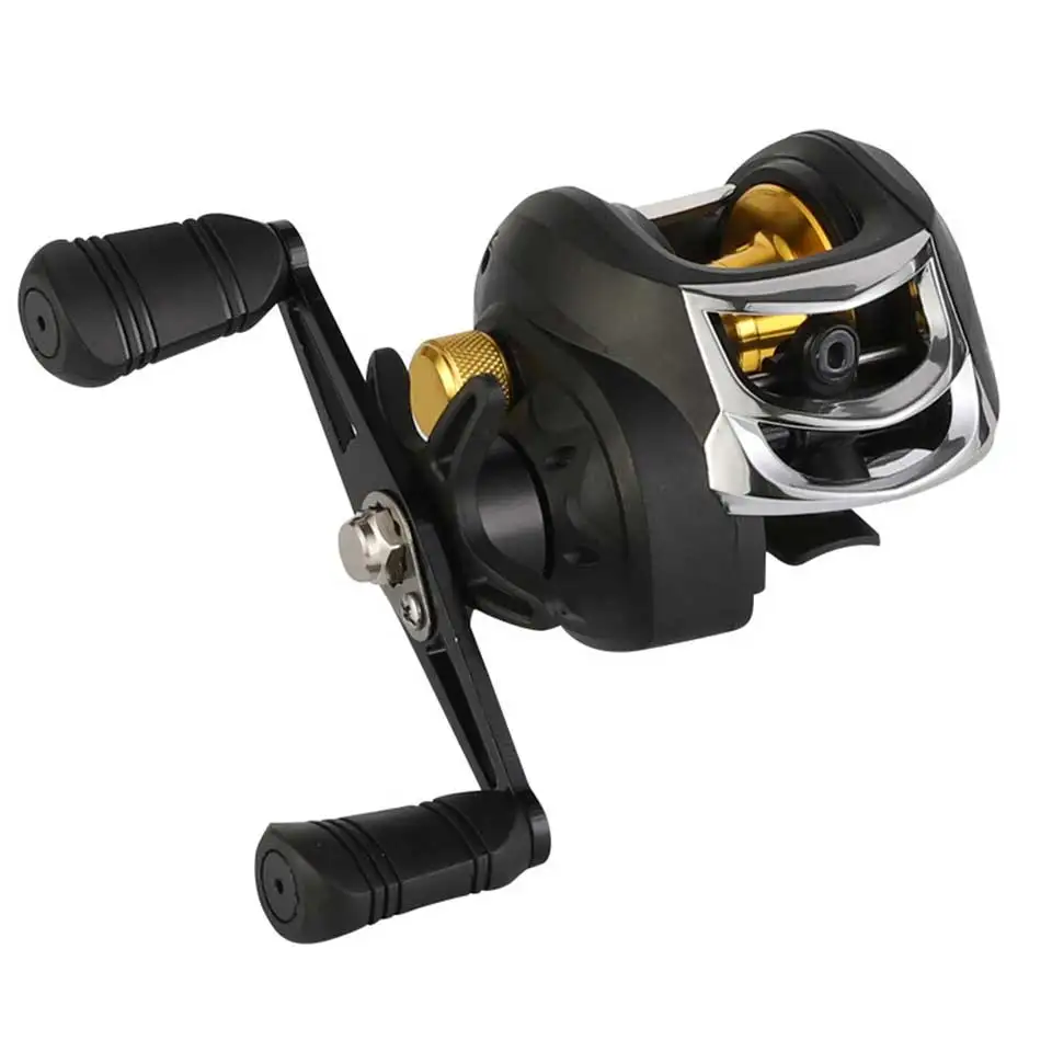 

Fishing Reel Baitcasting Reel 7.2:1 Gear Ratio Low Profile Baitcast ReelsFishing Reel Big Drag Magnet Saltwater Reel Fishing