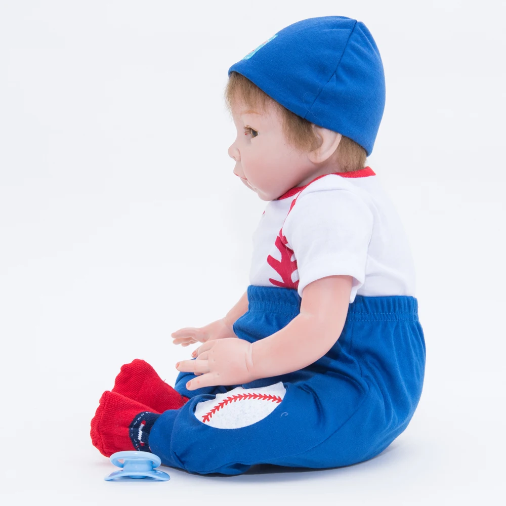 Кукла Bebes Reborn 55 см новинка ручная работа силиконовая кукла Baby Очаровательная