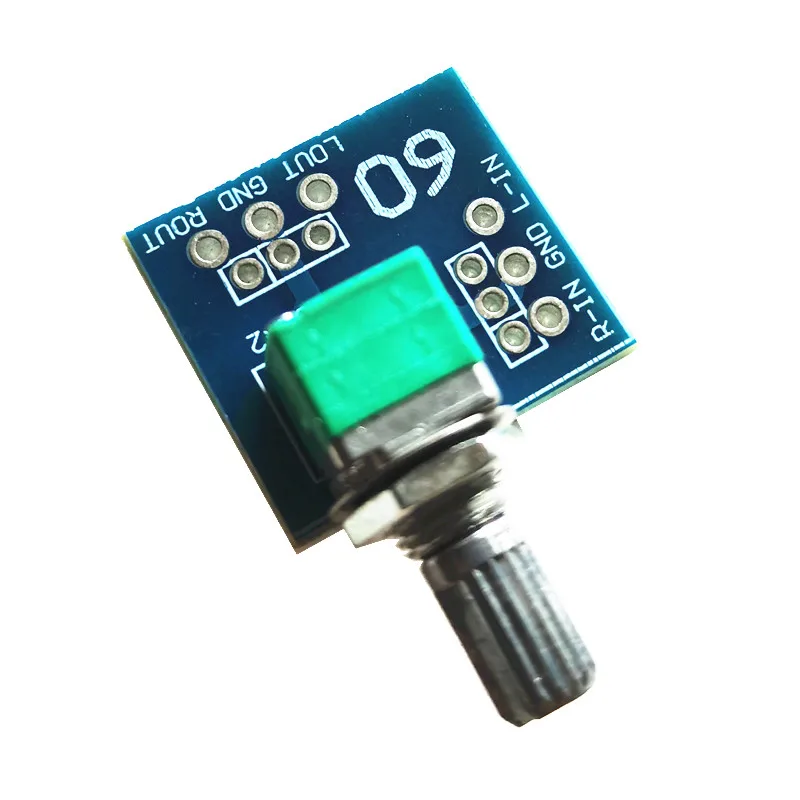 Монтажная пластина потенциометра громкости PCB 09 для diy предусилителя |