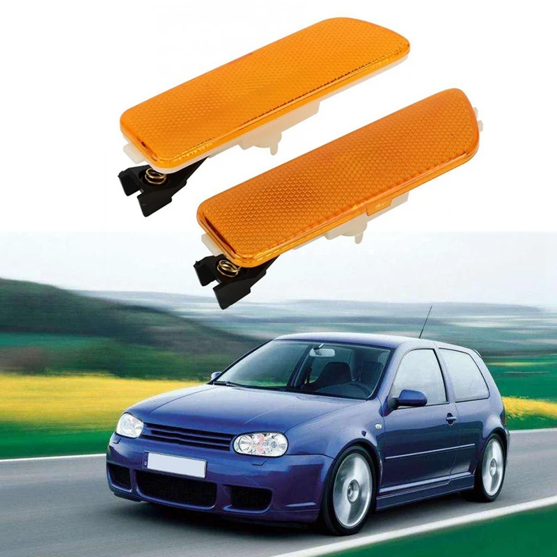 1 пара боковых огней указателей ширины поворотных Golf MK4 617215181853 для стайлинга
