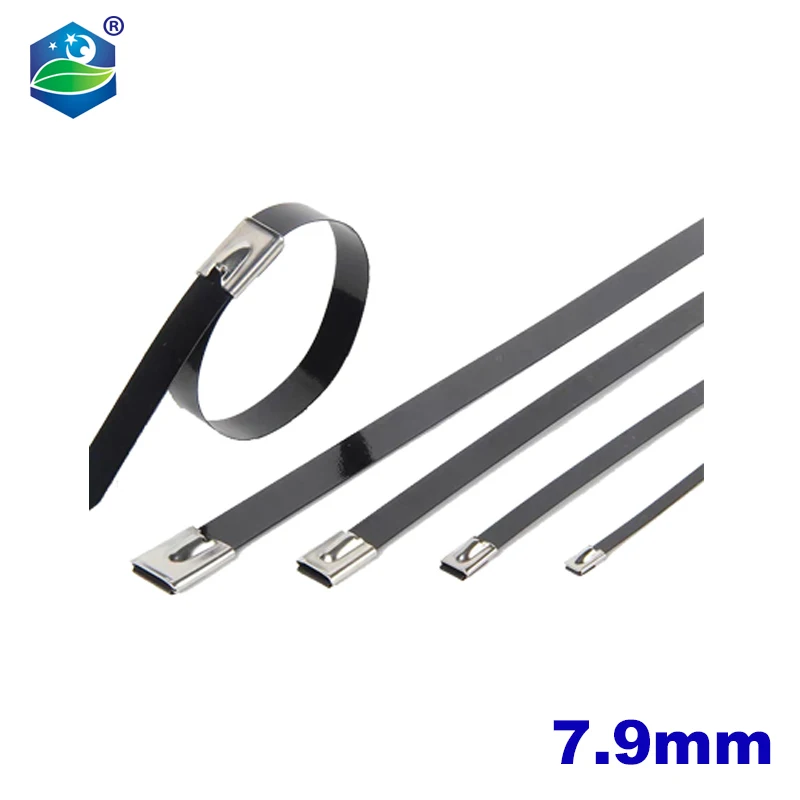 10 шт. шариковые самоблокирующиеся кабельные стяжки из нержавеющей стали 7 9 мм * 100