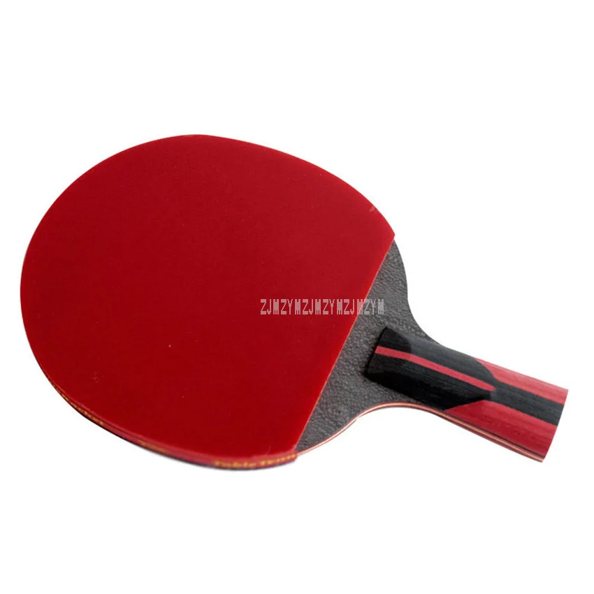 

Высококачественные профессиональные ракетки для настольного тенниса, резиновые ракетки для понга, одиночные короткие/длинные ручки, весло...