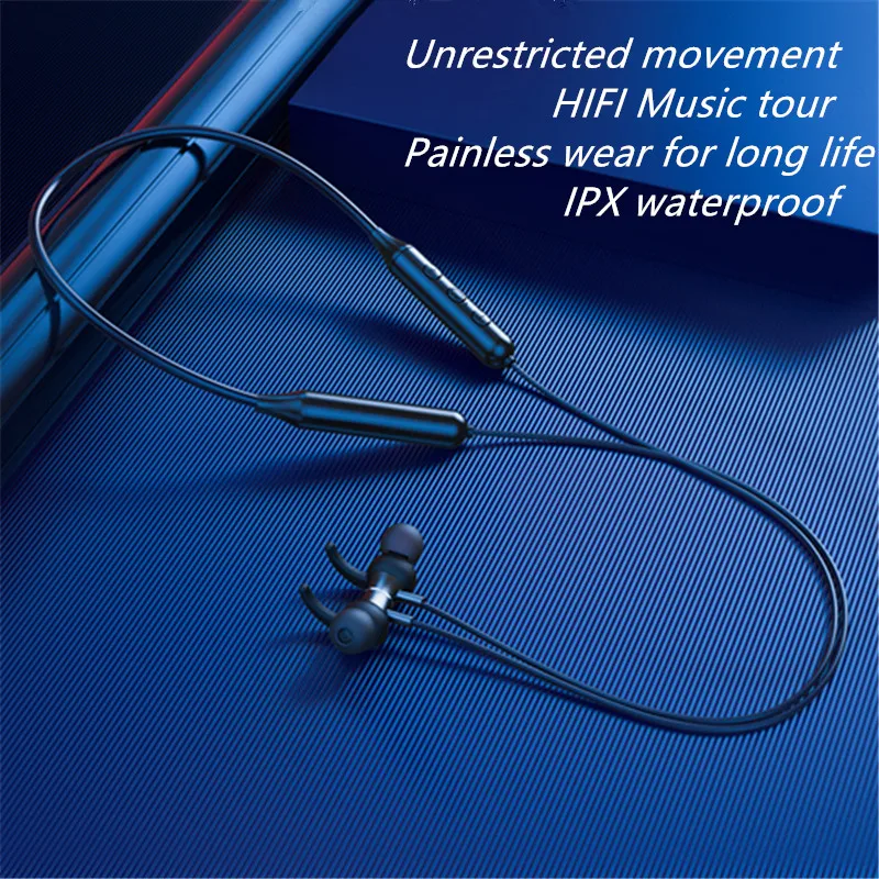 Беспроводные Bluetooth наушники TWS DD9 магнитные спортивные для бега IPX5