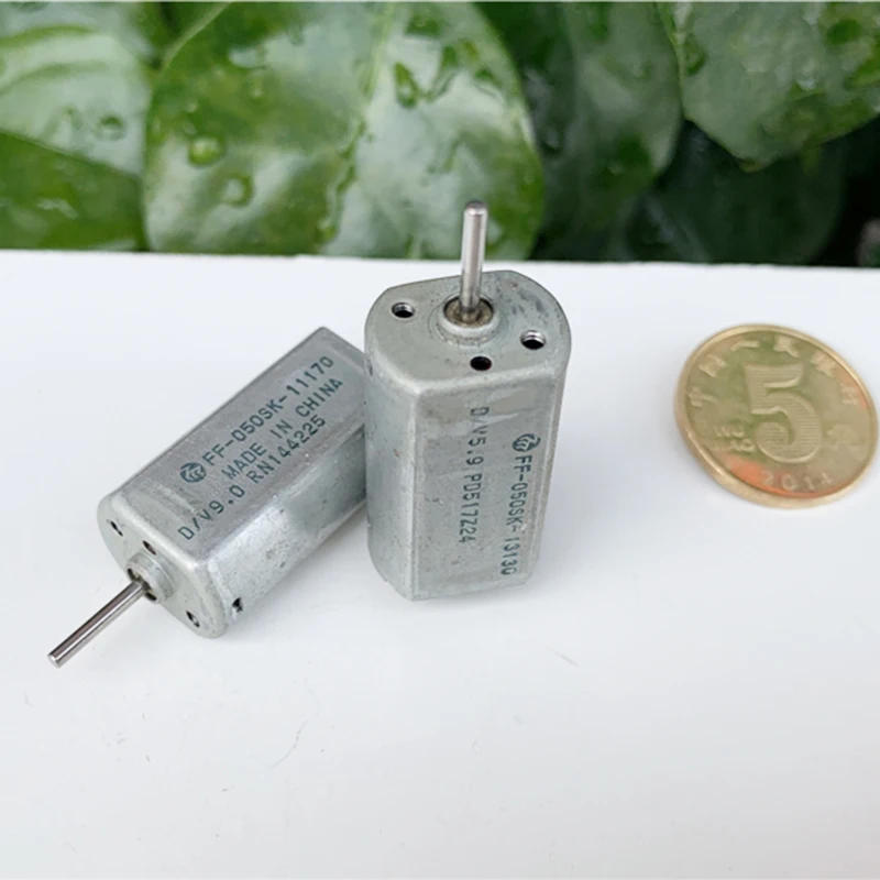 Высокоскоростной двигатель Mabuchi DC FF-050SK-11170, 3 в, 6 в, 9 В, 13800 об/мин, Игрушечная модель автомобиля