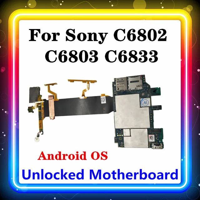 Материнская плата для Sony Xperia Z Ultra Xl39h C6802/C6803 C6833 материнская Android OS C6833|Антенны