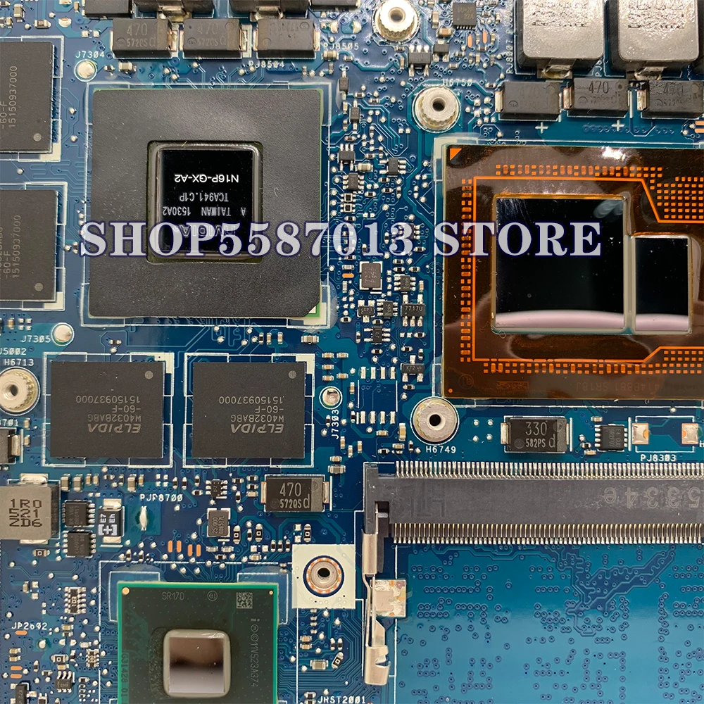 Материнская плата N501J для ноутбука ASUS N501JW G501J G501JW UX501J UX501JW G60JW системная 100%