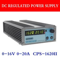gophert cps 1620 dc switching power supply single output 0 16v 0 20a digital display adjustable laboratory test power supply