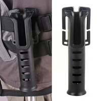 portable pole inserter multi function nylon belt rod waist holder rack accessory rod inserting holder fishing device quick c6i4