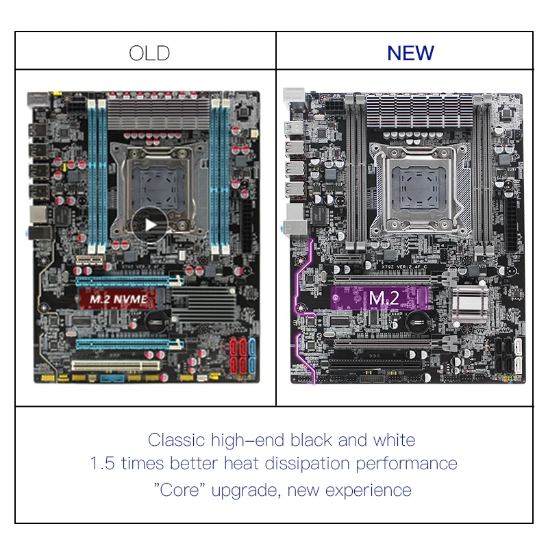 Комплект материнской платы X79 atx LGA 2011 с процессором Intel Xeon E5 2689 16 Гб (2 х8 ГБ) 1600 МГц REG