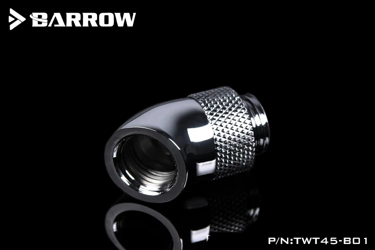 Адаптер Barrow TWT45-B01 для водяного охлаждения резьба G1 / 4 дюйма поворот на 45 градусов