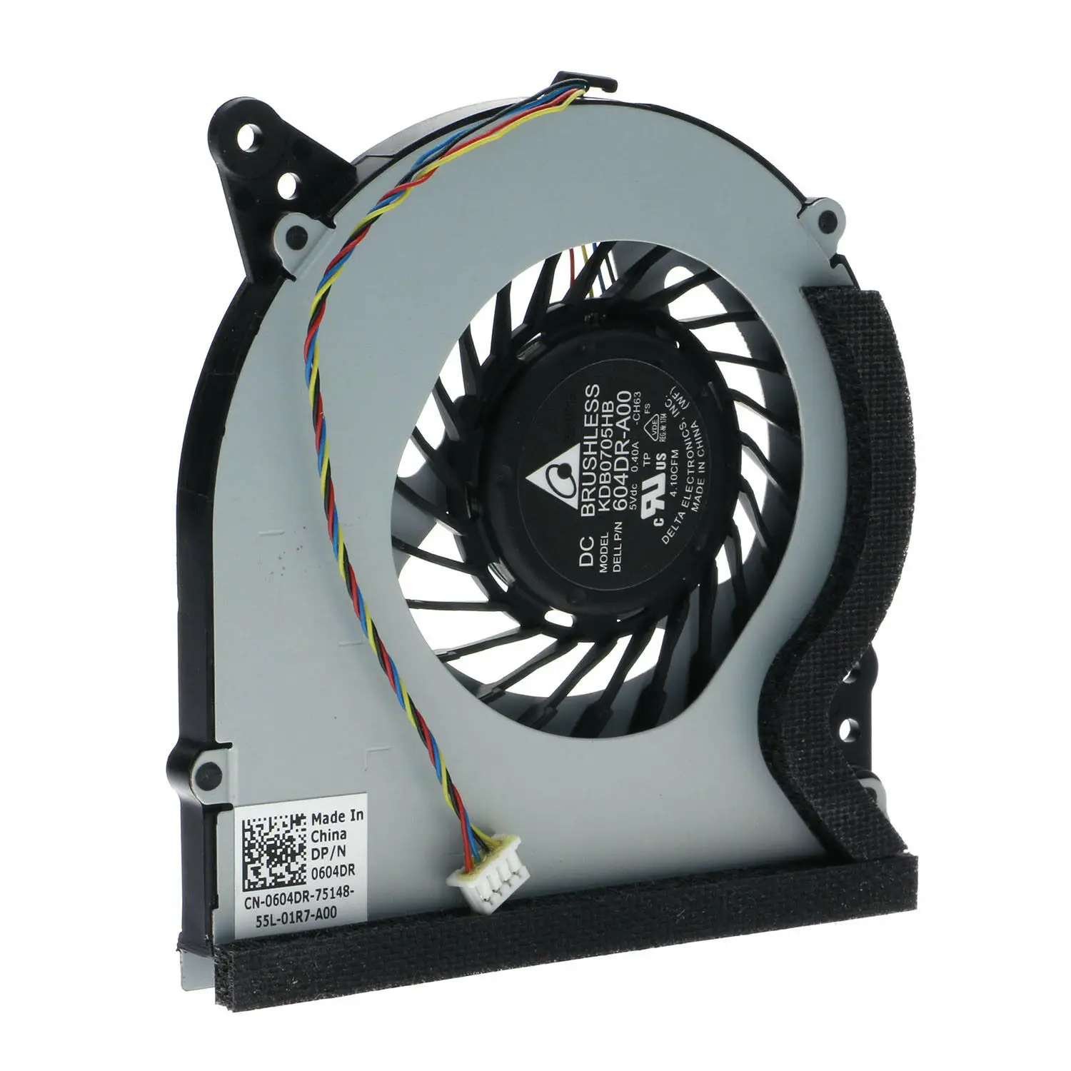 JIANGLUNNEW Вентилятор охлаждения процессора для Dell XPS 18 1810 1820 AIO ноутбука 604DR 0604DR 8J4YP |