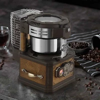 vintage coffee bean roaster temperature control household coffee roasting baking machine tostadora de cafe kitchen appliances