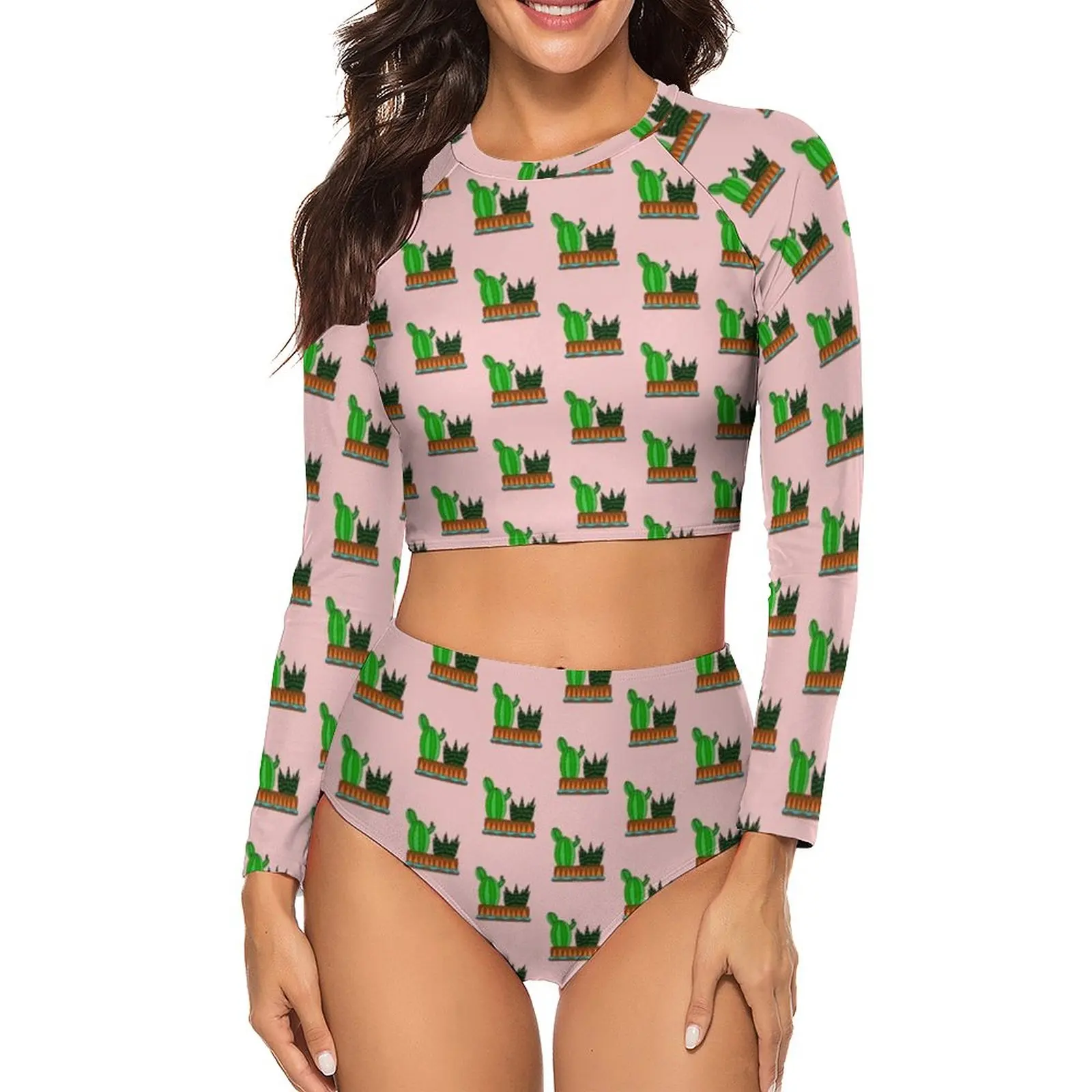 

Женский купальник с длинным рукавом, лучший купальник из 2 предметов, Классический Спортивный Купальный костюм для подростков