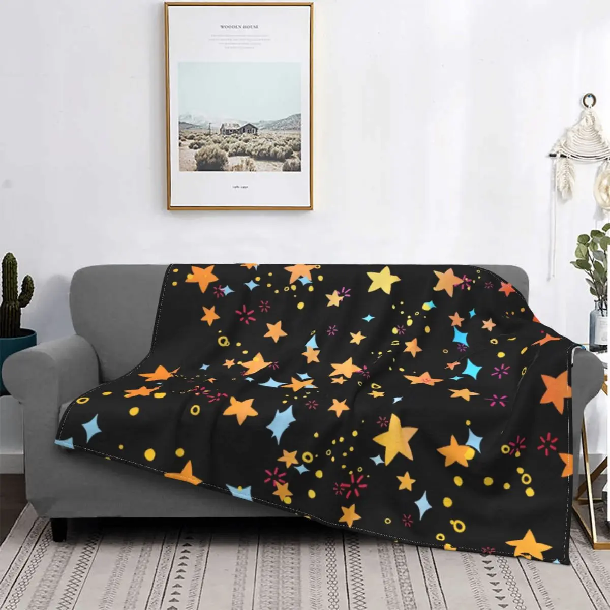 

Одеяло со звездами звезды яркое небо мерцающие плюшевые теплые мягкие фланелевые флисовые пледы для постельного белья покрывало одеяло по...