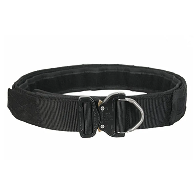 Airsoft Competitive Cobra1.75-2inch One-pcs Combat Belt Nylon Support Hunting Tactical Heavy Duty Buckle Pistol EDC Belt WaisDIY