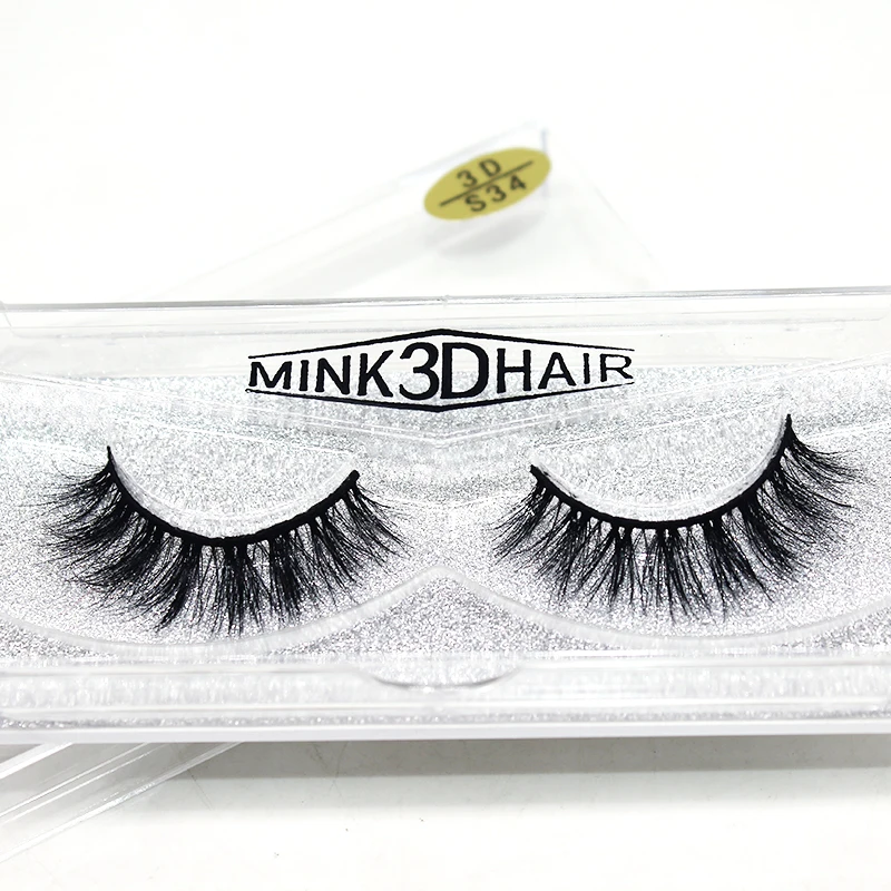 3D норковые ресницы натуральный многослойный толстый крест искусственный макияж