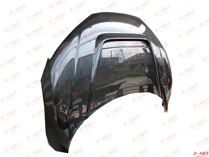 Z-ART передняя крышка из углеродного волокна для Audi R8 V8 V10 2008- передняя крышка багажника из углеродного волокна для Audi R8 MK1 передняя крышка из углеродного волокна