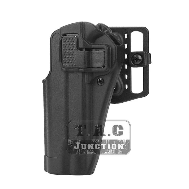 

Tactical CQC Serpa Concealment Quick Left Hand Waist Paddle Belt Loop Pistol Holster for Colt 1911 M1911 Pistol Case Pouch