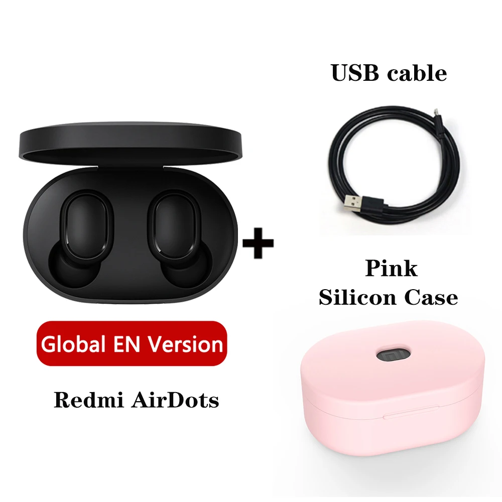 

Redmi Youpin Airdots TWS Bluetooth Earphones Wireless 5.0 Bluetooth Earphone AI Control Gaming Headset With Mic Noise Reduction
