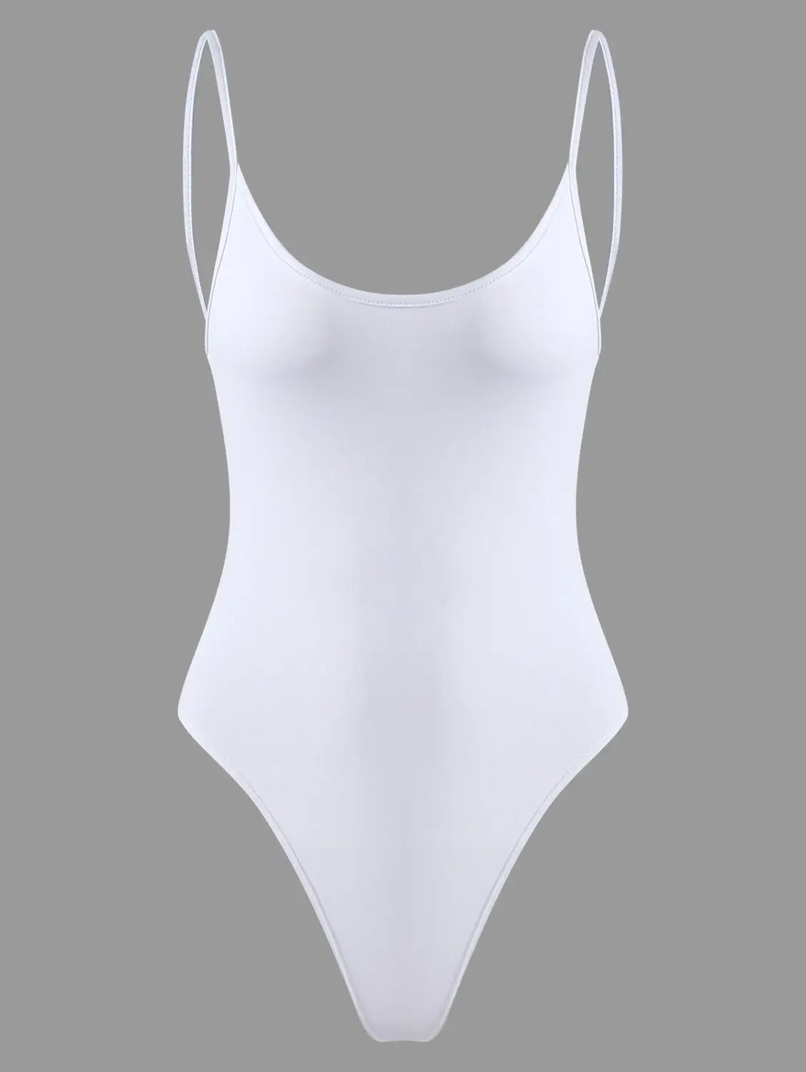ZAFUL Женские комбинезоны с открытой спиной Ками Bodysuit Плавание Пляжный отдых Комбинезоны Купальники Сексуальные боди женщины Лето Body Для Женщин - Цвет: White