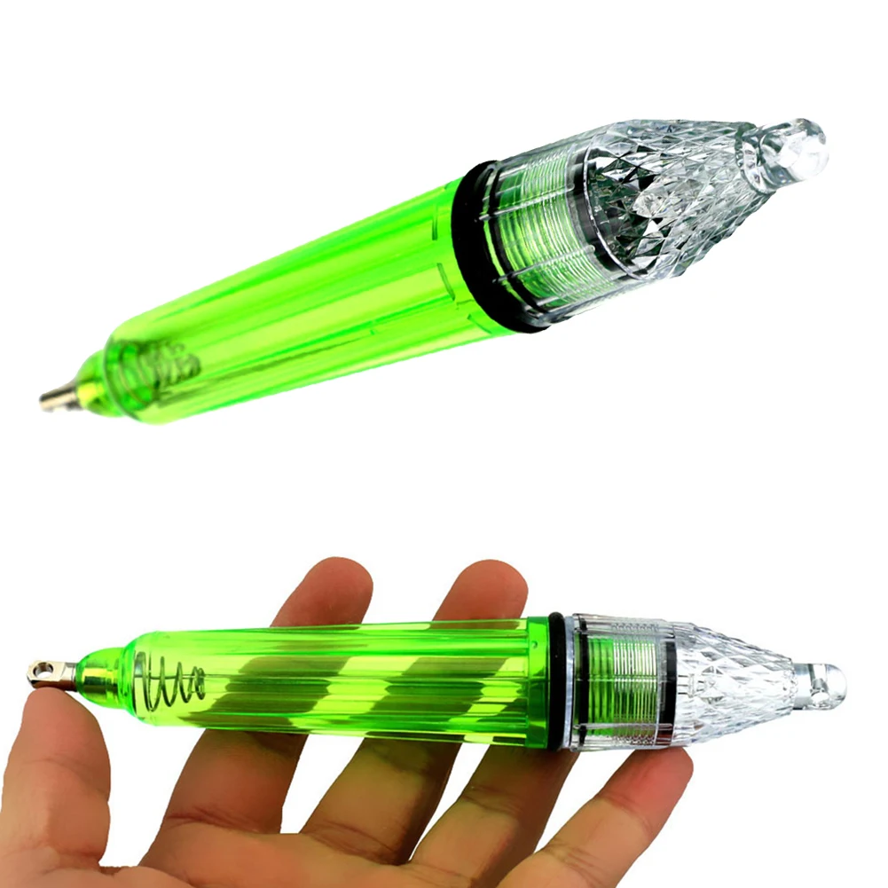 

LED Flashing Mini Bait Lure Lights Waterproof Deep Underwater Attracts Squid Night Fishing Lamp Light Green Lamp Fish Night