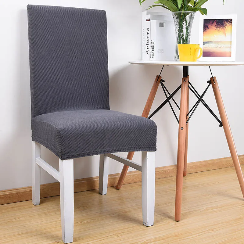 Плотные домашний стул для столовой чехол съемный эластичный кресла Чехлы на