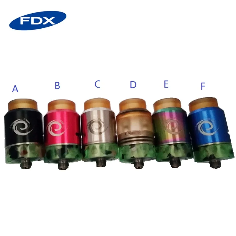 FDX капельный испаритель RDA капельница распылитель 510 резьба 24 мм меховой бак для