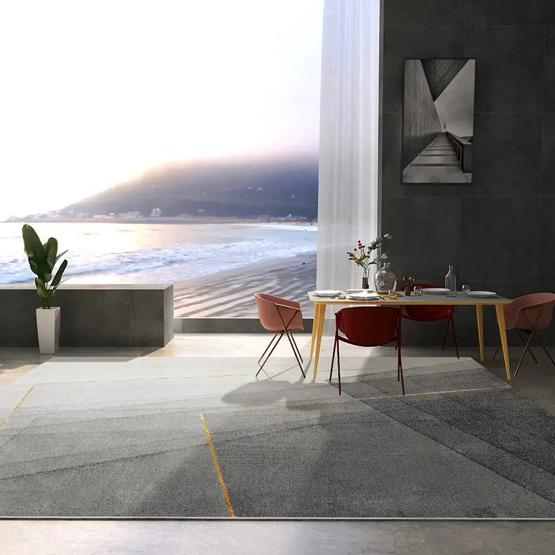 Роскошные ковры для гостиной дома в скандинавском стиле мягкий напольный ковер