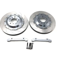 jekit 40534mm brake disc with center hub and adapters for 8 pots brake calipers for honda jazzhonda civic type raudi s3 8p