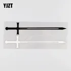 YJZT 19,1 см * 3,6 см Автомобильная наклейка с мечом, Виниловая наклейка, простое украшение с рисунком оружия 1A-0300