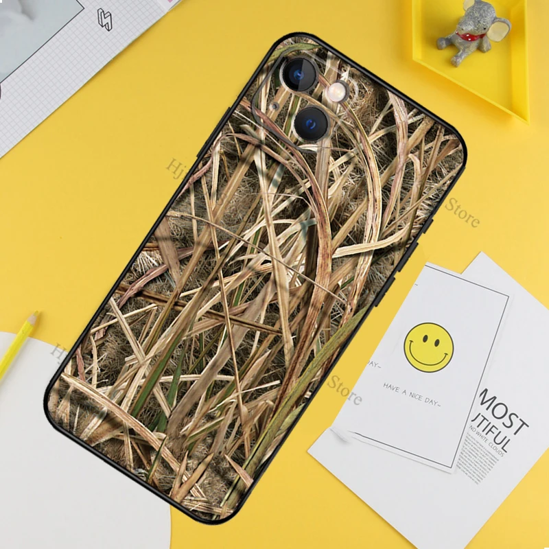 Hunting Camo Case For iPhone 13 11 12 14 Pro Max XR XS X 7 8 Plus SE 2020 Mini Bumper Cover Capa | Mobile Phone Cases &amp Covers
