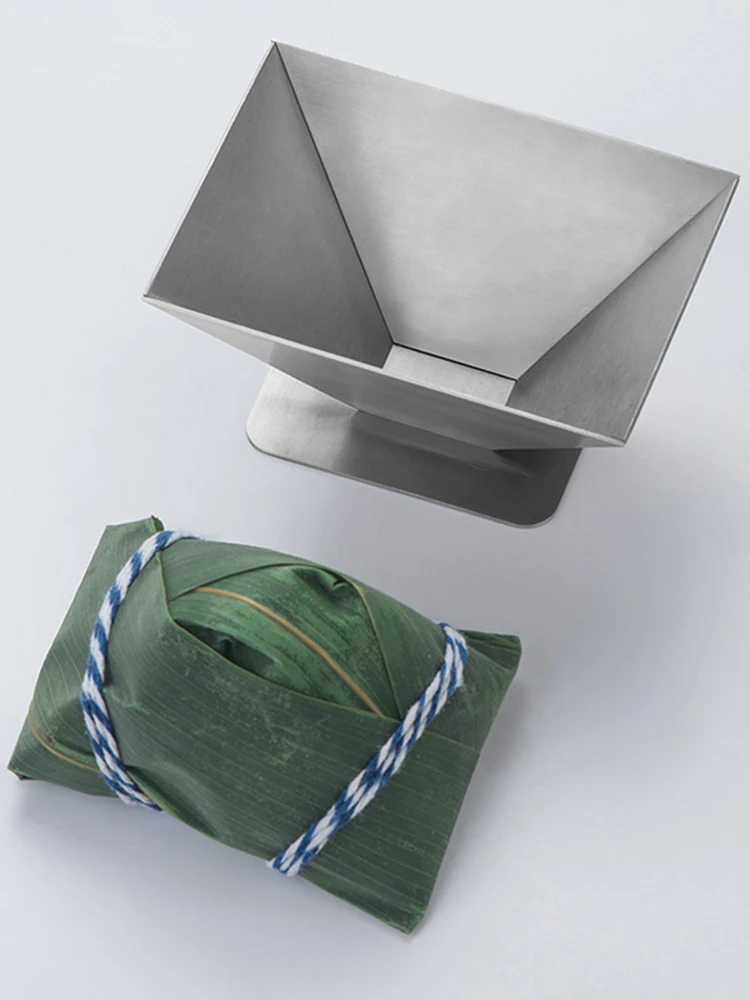

Bao Zongzi Mould Household Dragon Boat Festival Bao Zongzi Stainless Steel Artifact Model DIY Tool Multi-shape Dumpling Mould
