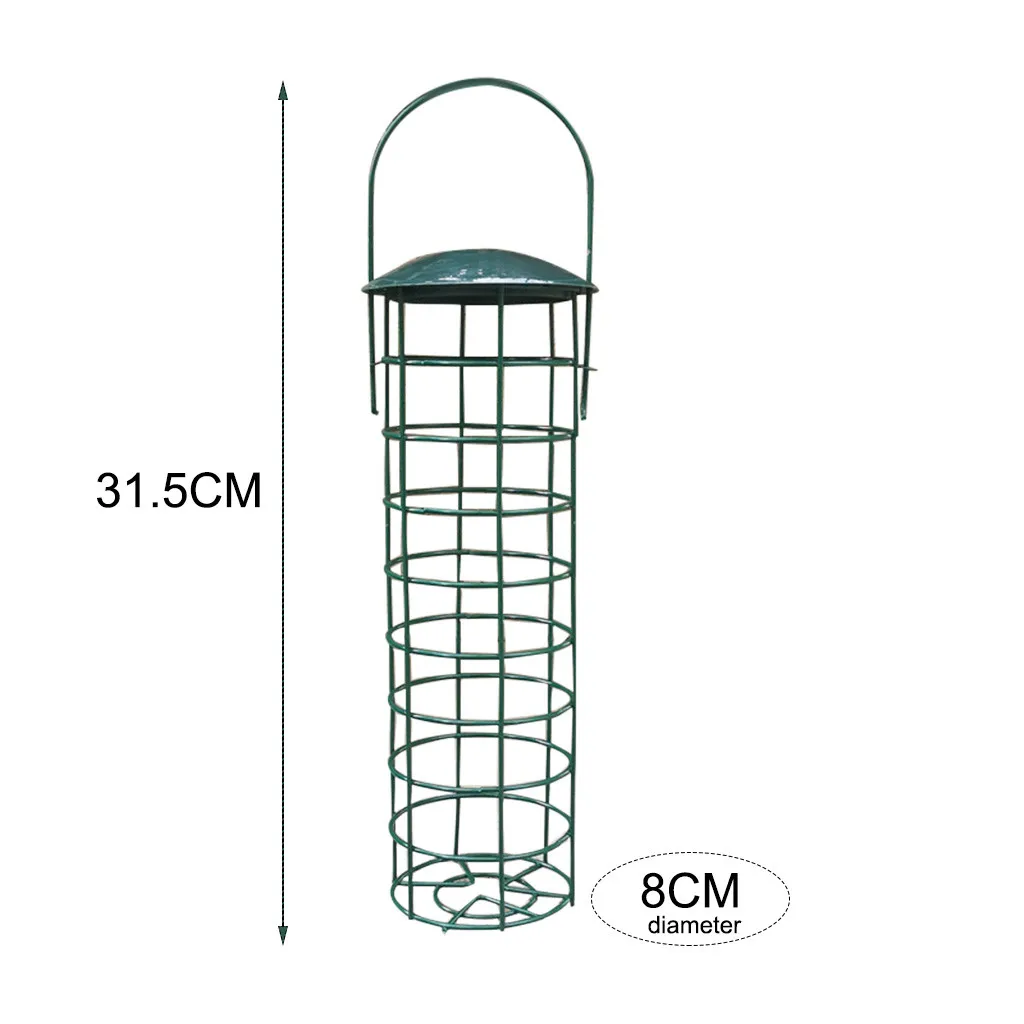 Металлическая кормушка для диких птиц Висячие кормушки окон просмотра сада и