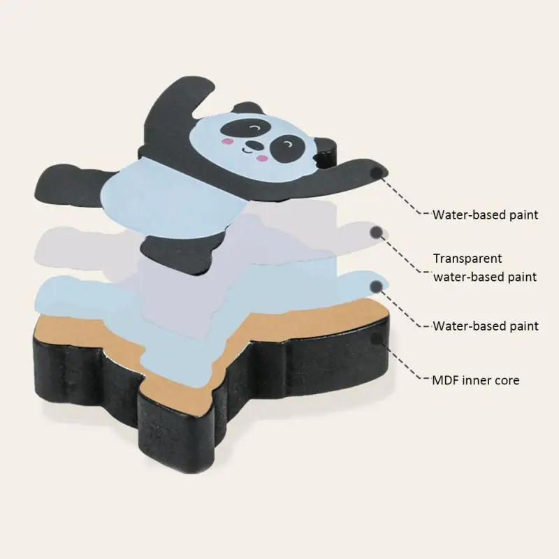 Новая деревянная игрушка Монтессори с пандой балансирующая игра детская для