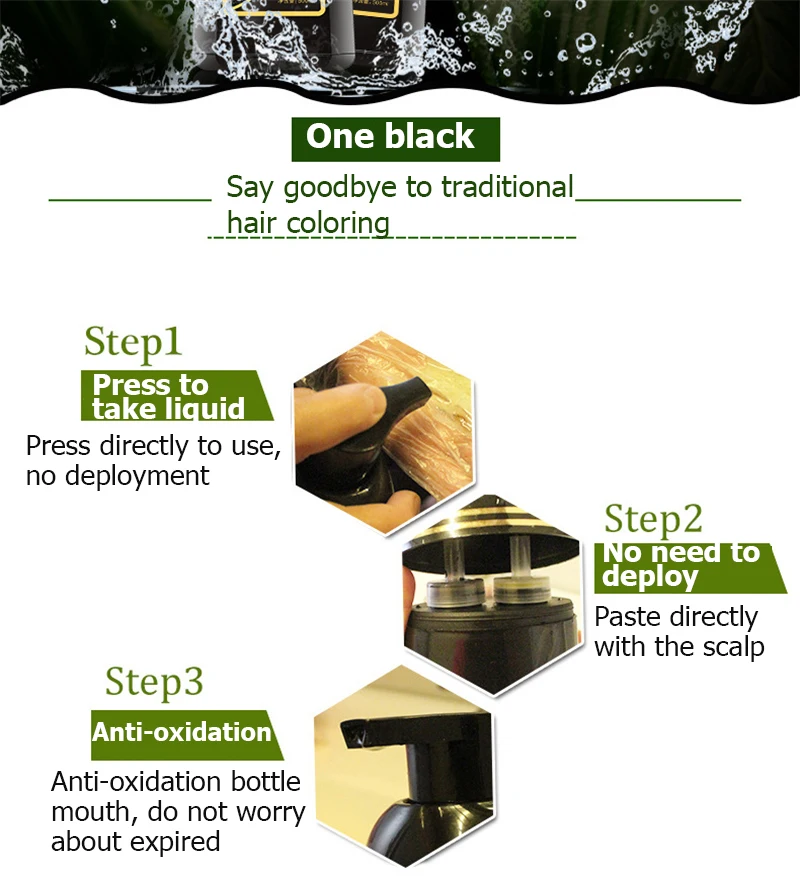 Шампунь для окрашивания черных волос 500 мл крем органическое перманентное