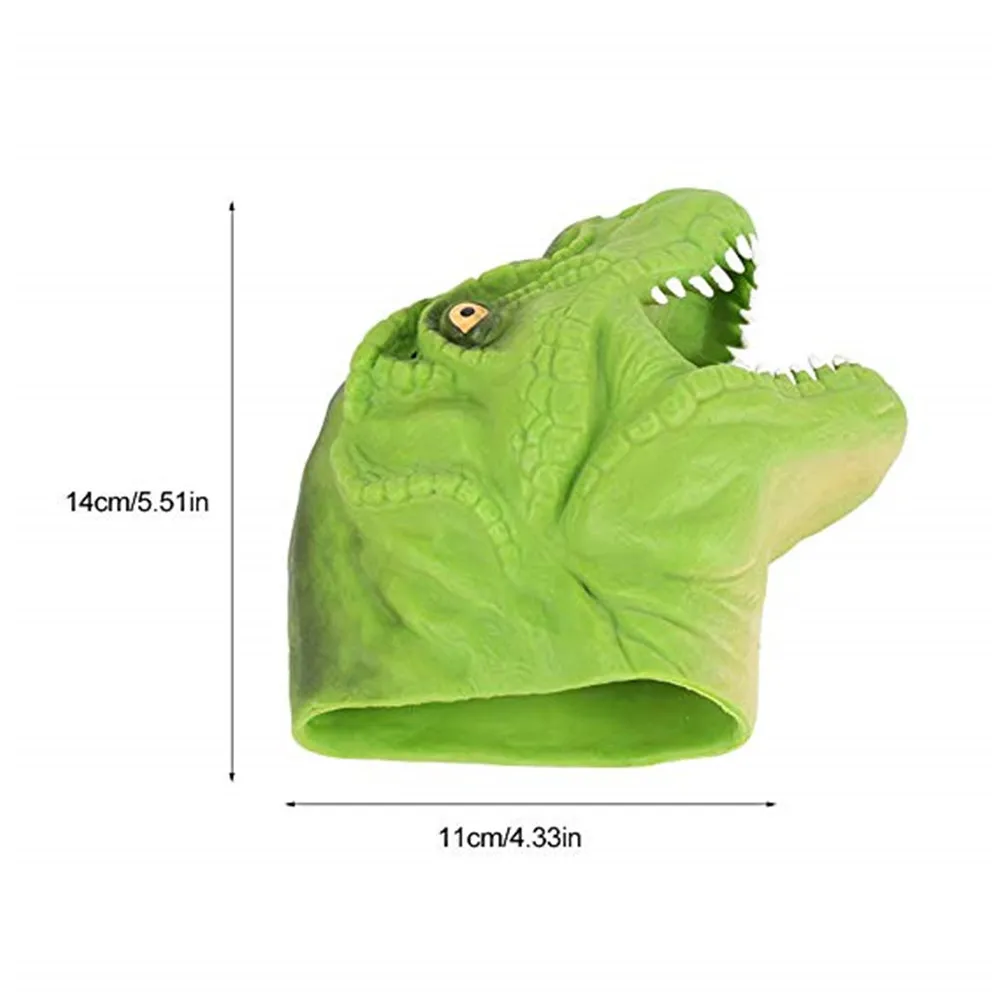 

1PCS Dinosaur Hand Puppet Tyrannosaurus Rex Head Hand Guante Dinosaurio Figure Gloves Toys for Children Toy Model Role Play Gift