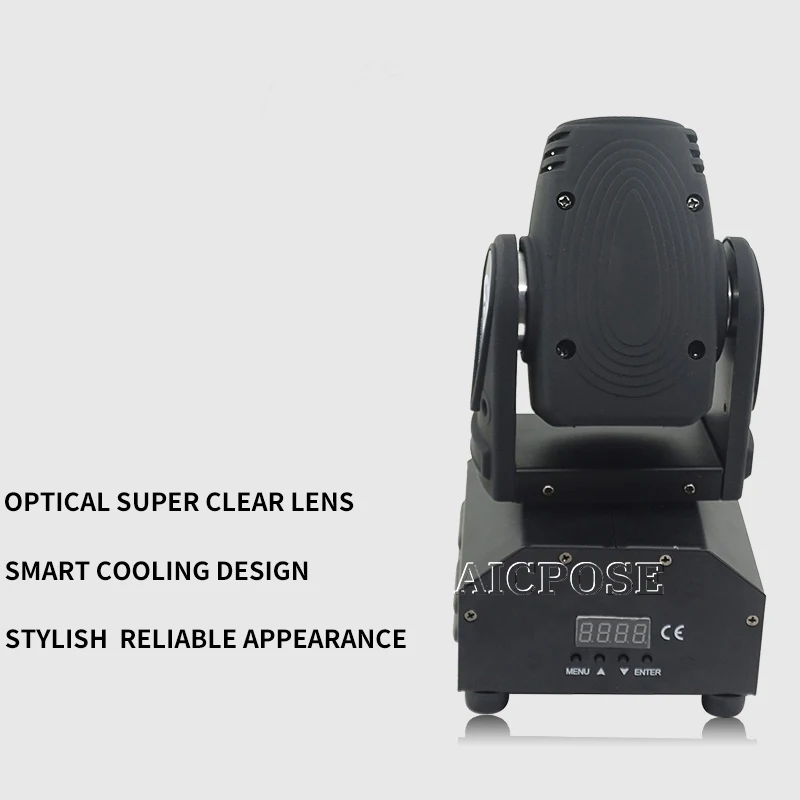 4 шт./лот Новый Seer 10 Вт RGBW 4в1 Подвижная головка DMX512 светильник Светодиодный