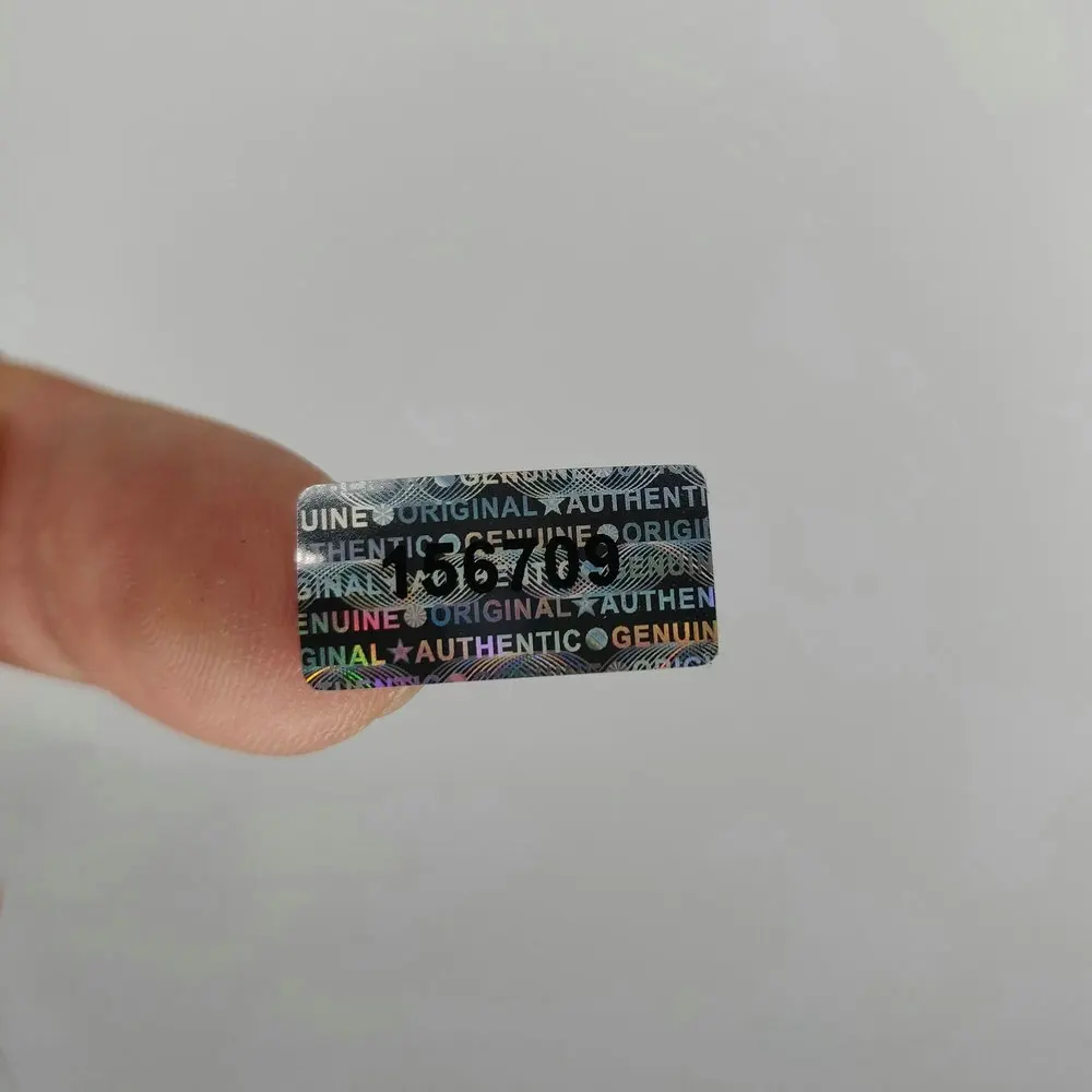 Голографический подлинный аутентичный гарантийный номер серийного номера 2000 шт.