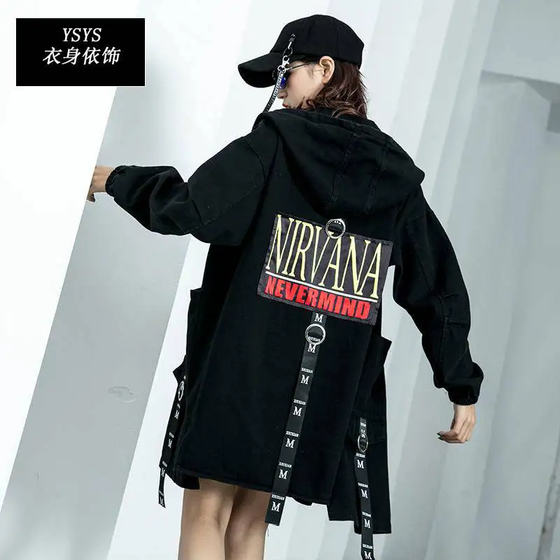 Осенняя Свободная Женская ветровка большого размера куртка-бомбер в стиле